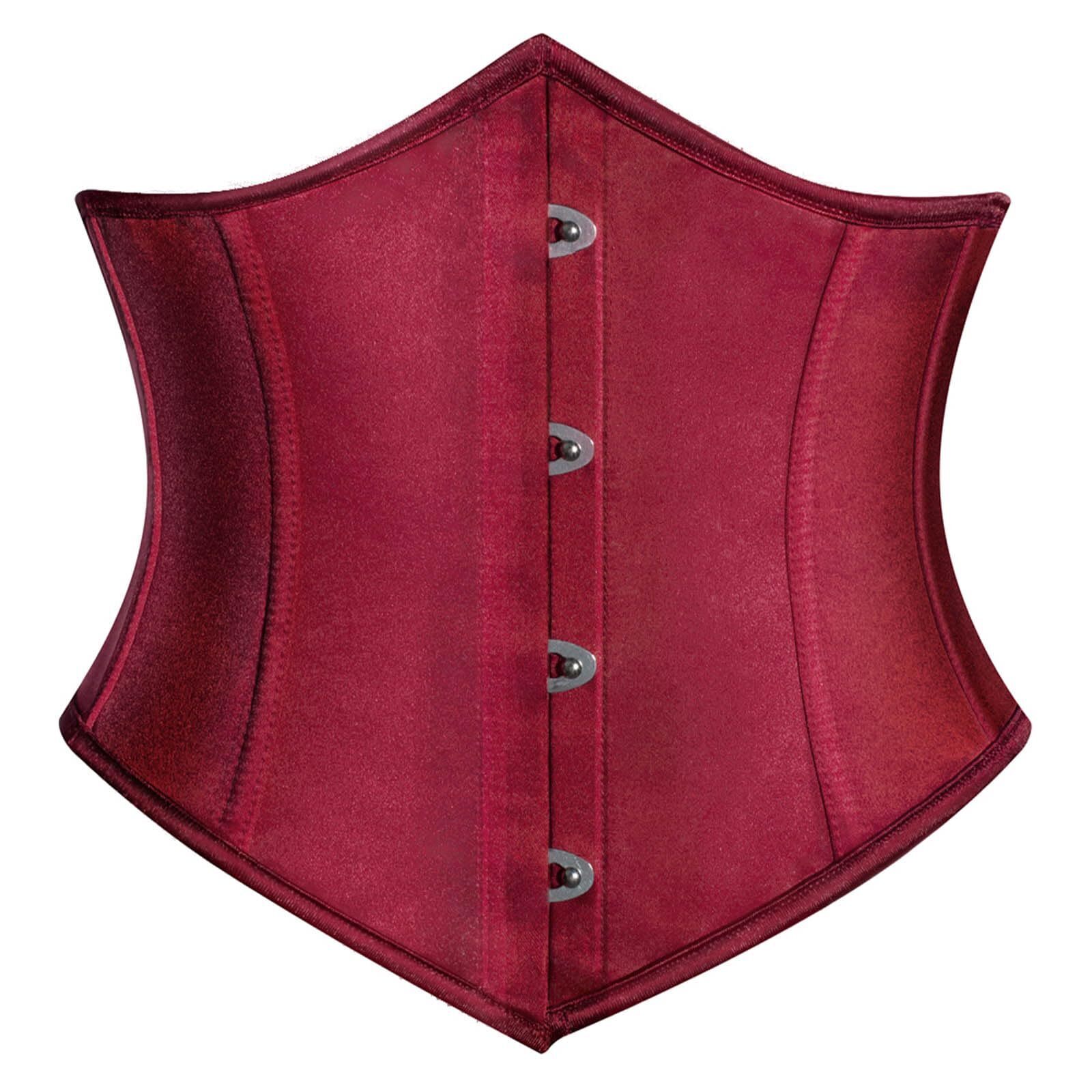 6199 Women Renaissance Corset Belt Pirate Accessoriess Wine Red Size